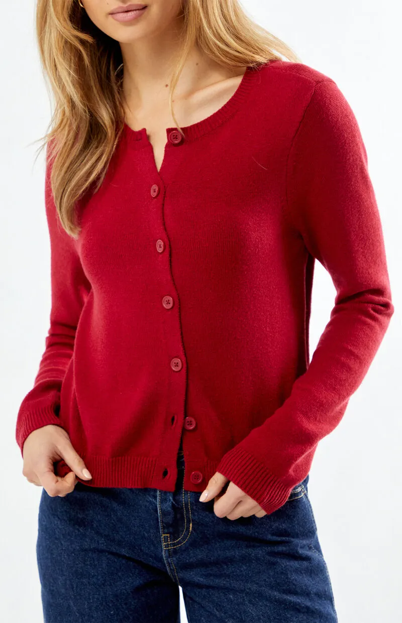 LA Hearts Marley Button Down Cardigan