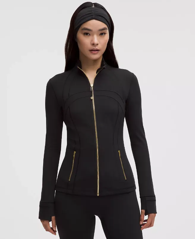 Women's Solid Zip-up Pocket Jacket
