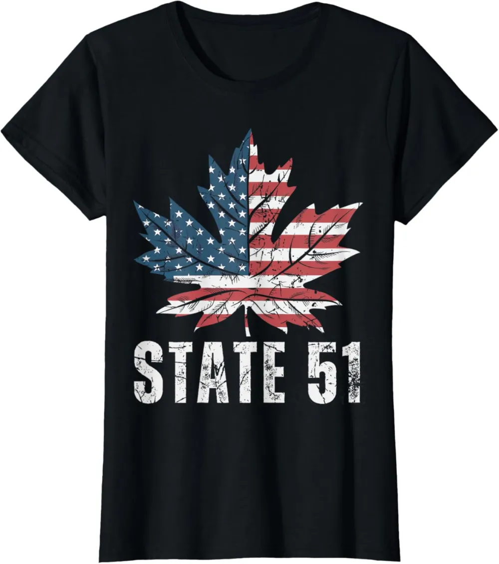 Canada USA State 51st Area 51 T-Shirt