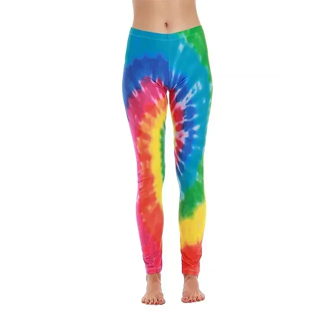 Santa Claus Leggings Jogger Pants Women's Christmas Christmas Christmas Eve Adults' Christmas New Year Eve Polyester Lycra Spandex Pants