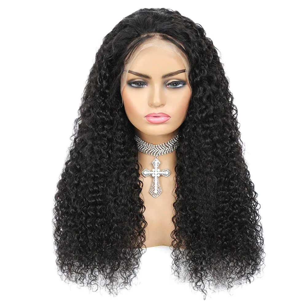 Sterly HD 13x6 Curly Lace Front Wigs Affordable Transparent Lace Human Hair Wigs