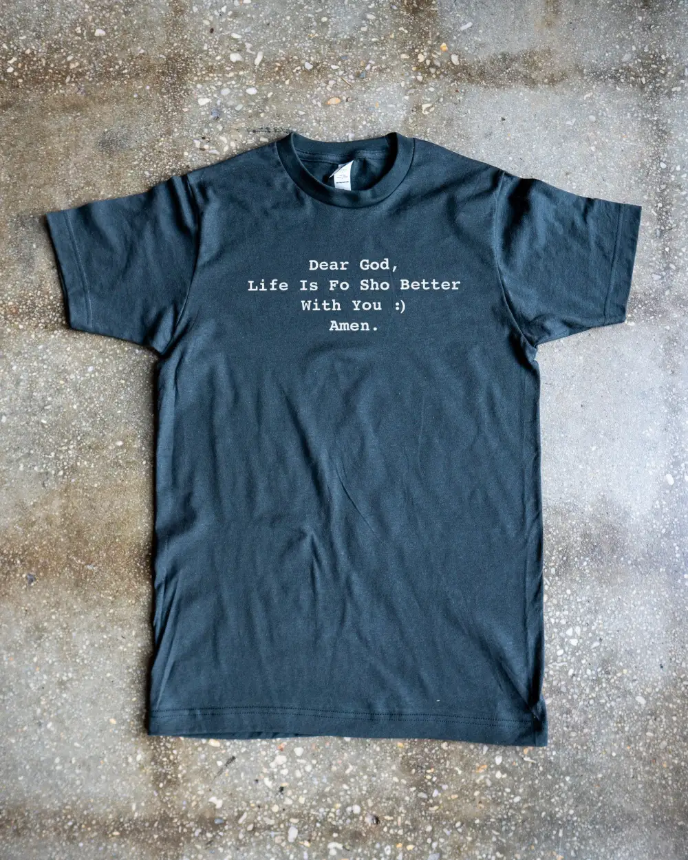 Fo Sho Better With God Adult Box T-Shirt