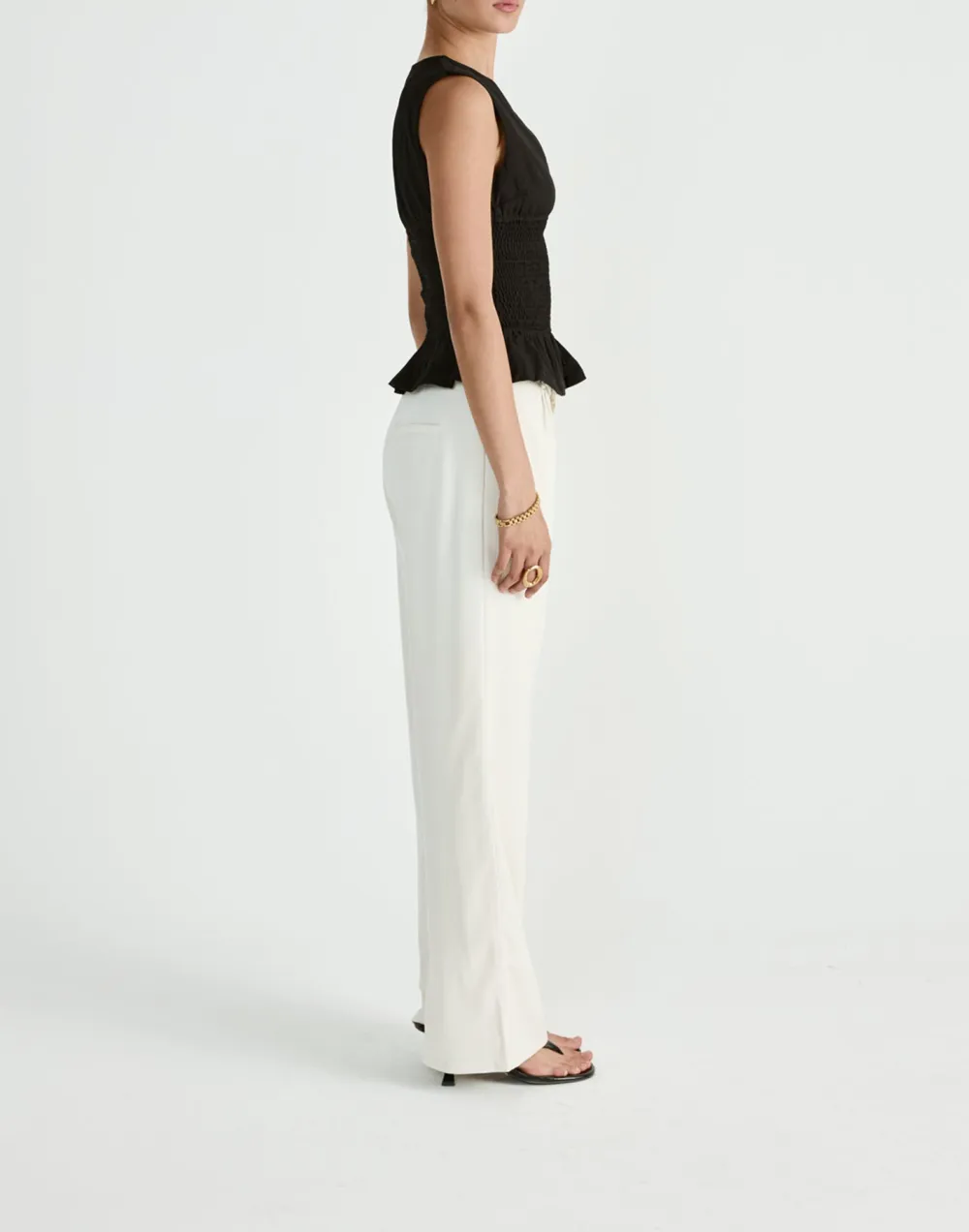 Drape Breathable Casual Trousers