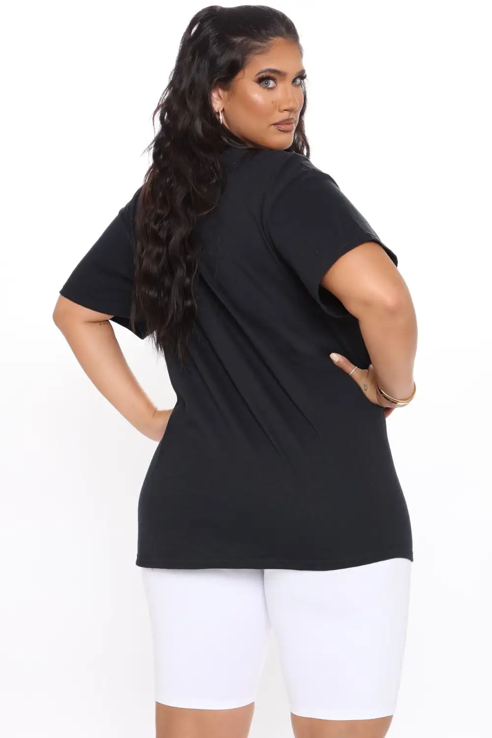 All Eyes On Me Top - Black