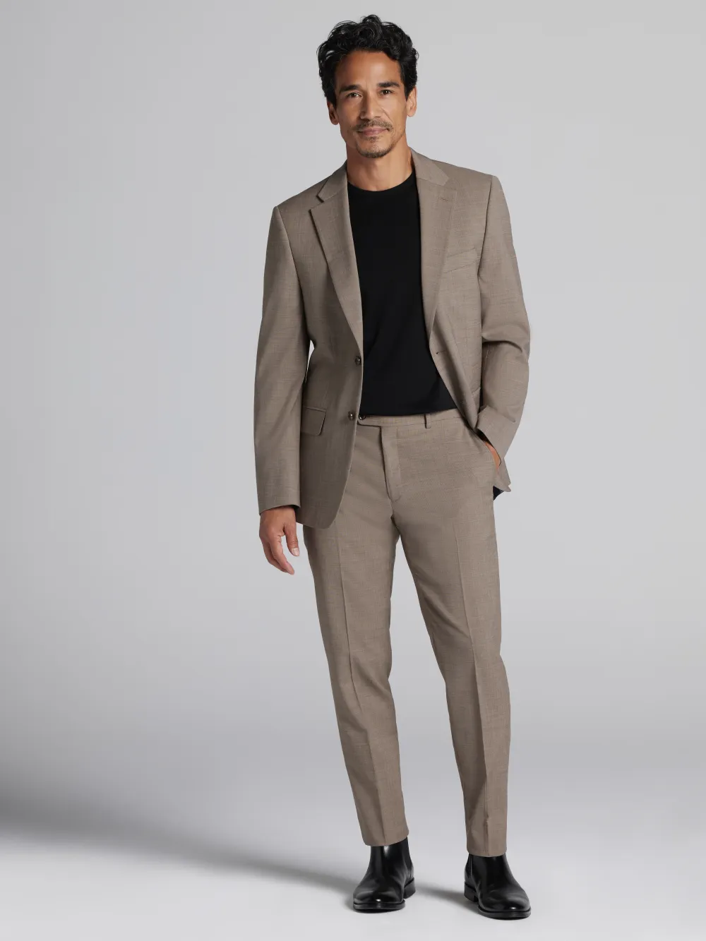 Tommy Hilfiger Modern Fit Wool Blend Suit Jacket