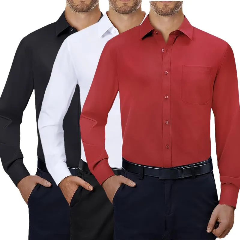 3-Pack Men's Dress Shirts