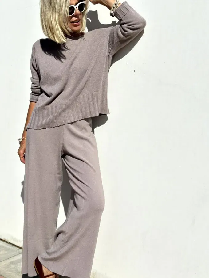 Casual Sweater Suit (Other colors are sold out and being restocked)