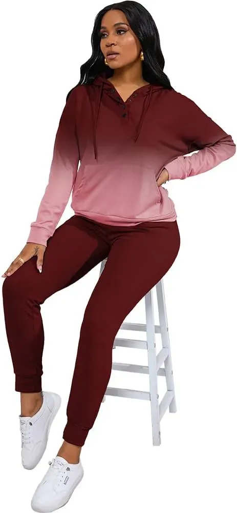 Two Piece Outfits For Women Jogging Suits Casual Sweatsuits Jogger