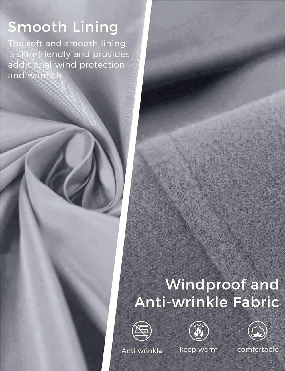 Women's Double Breasted Pea Coat Winter Mid-Long Trench Coat with Belt