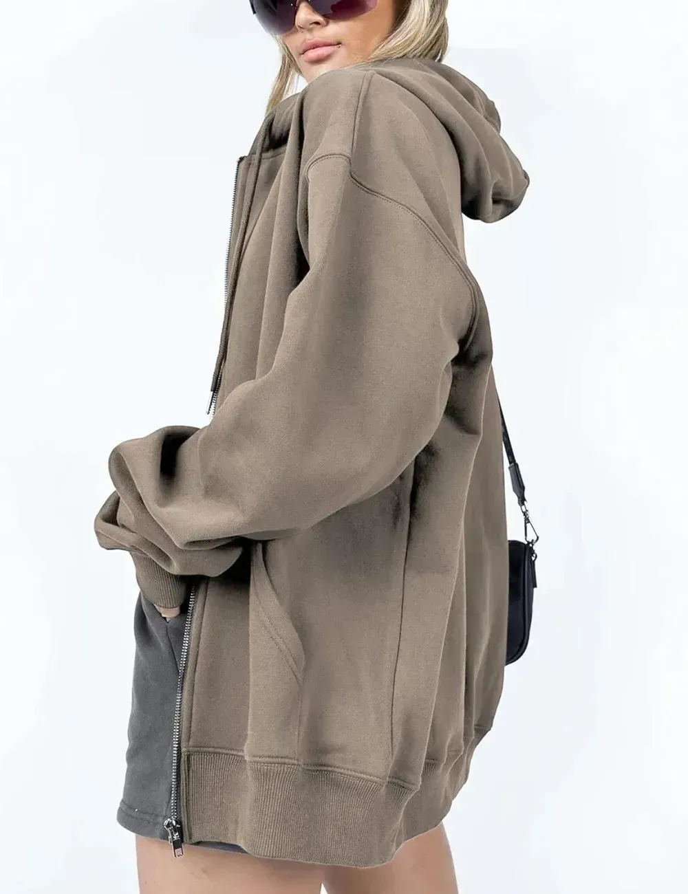 Women's Winter Hoodies Pullover Sherpa Fleece Warm Heavyweight Sweatshirt