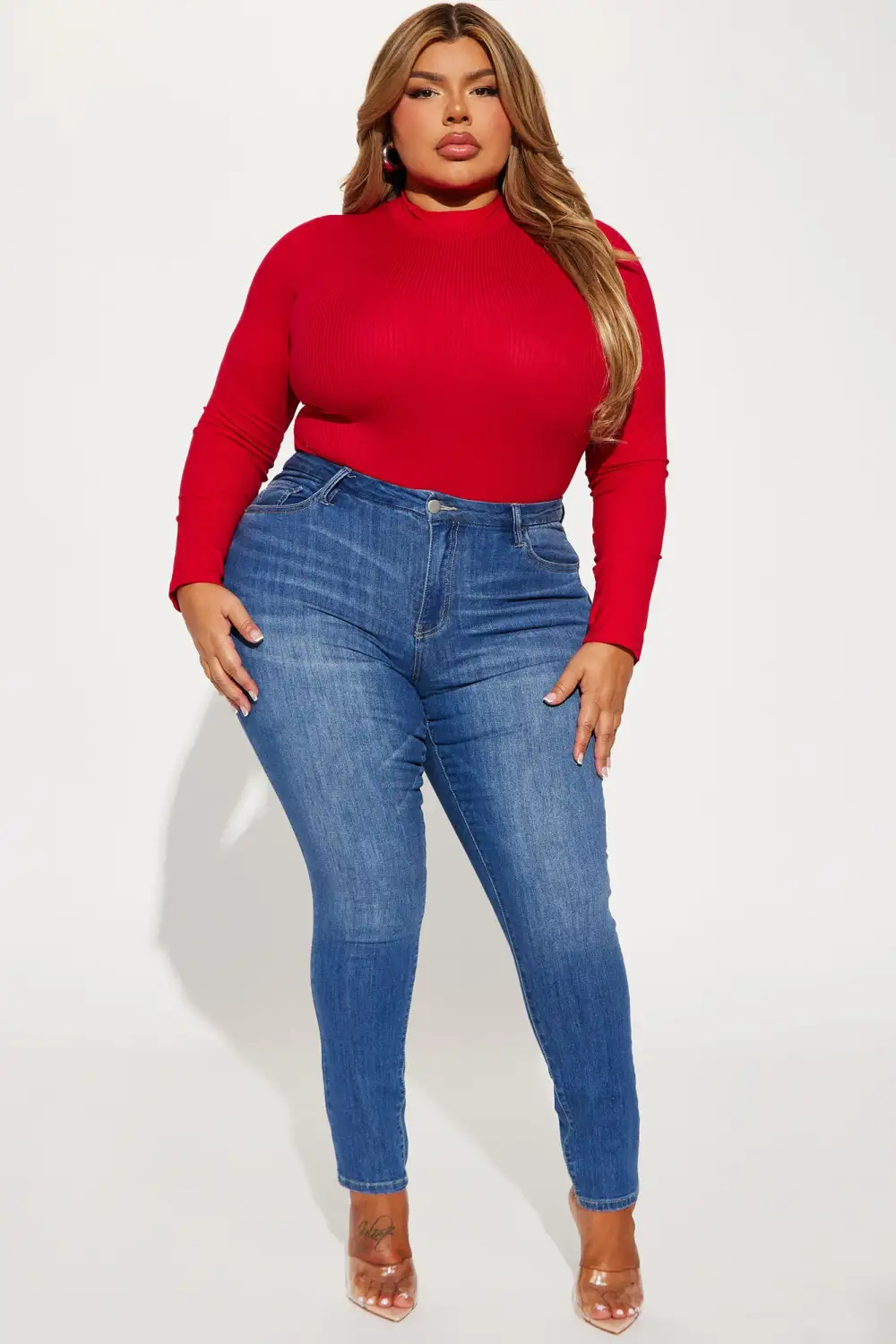 Dana Bodysuit - Red