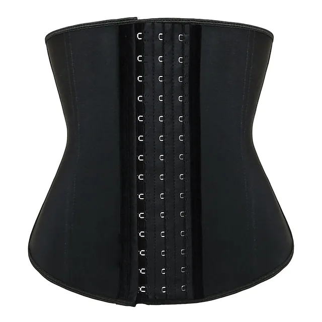 Body Shaper Sweat Waist Trainer Corset Sweat Shapewear Sports Spandex Neoprene Yoga Gym Workout Exercise & Fitness Tummy Control Slimming Weight Loss For Women