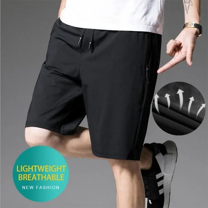 Quick-Drying Stretch Sports Shorts Pants