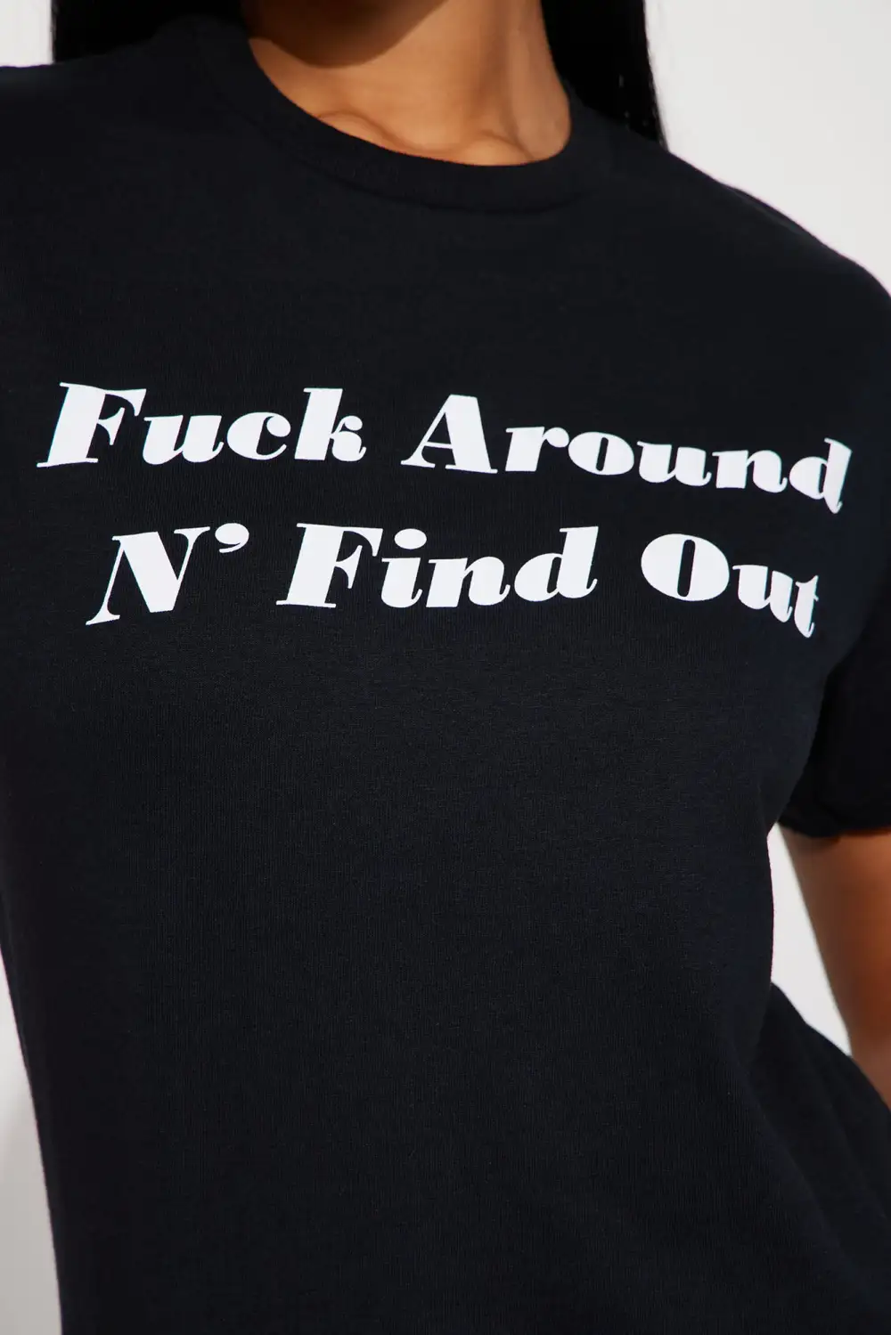 F Around And Find Out Tee - Black