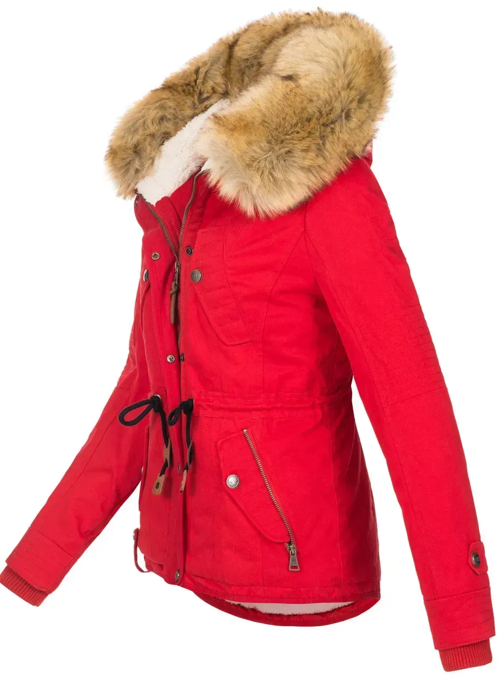 Women's winter short coat to keep warm