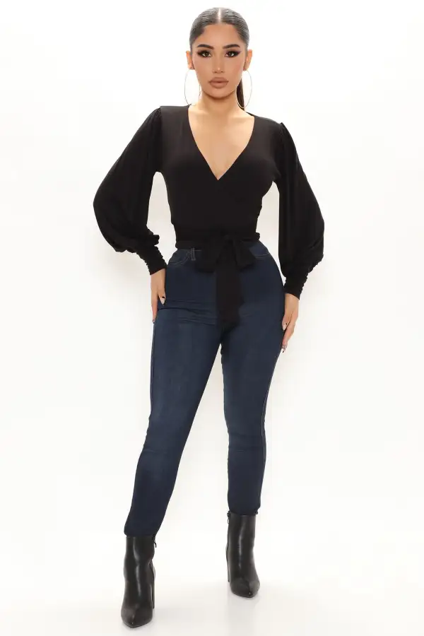 The Drape Is Over Top - Black