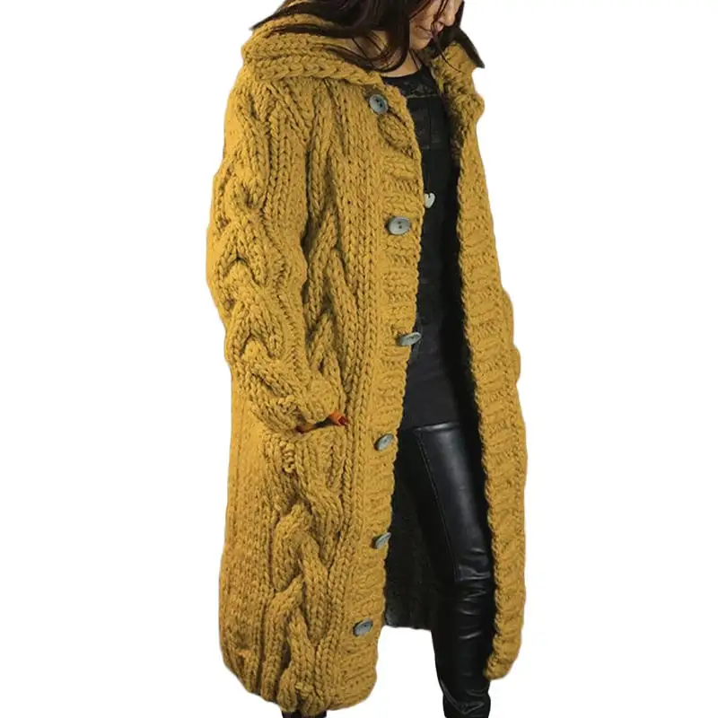 ✨Clearance Sales✨ - 2023 Knitted Thick-Line Jumper Coat
