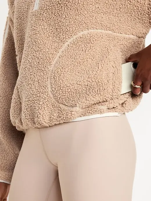 Quarter Zip Turtleneck Pullover