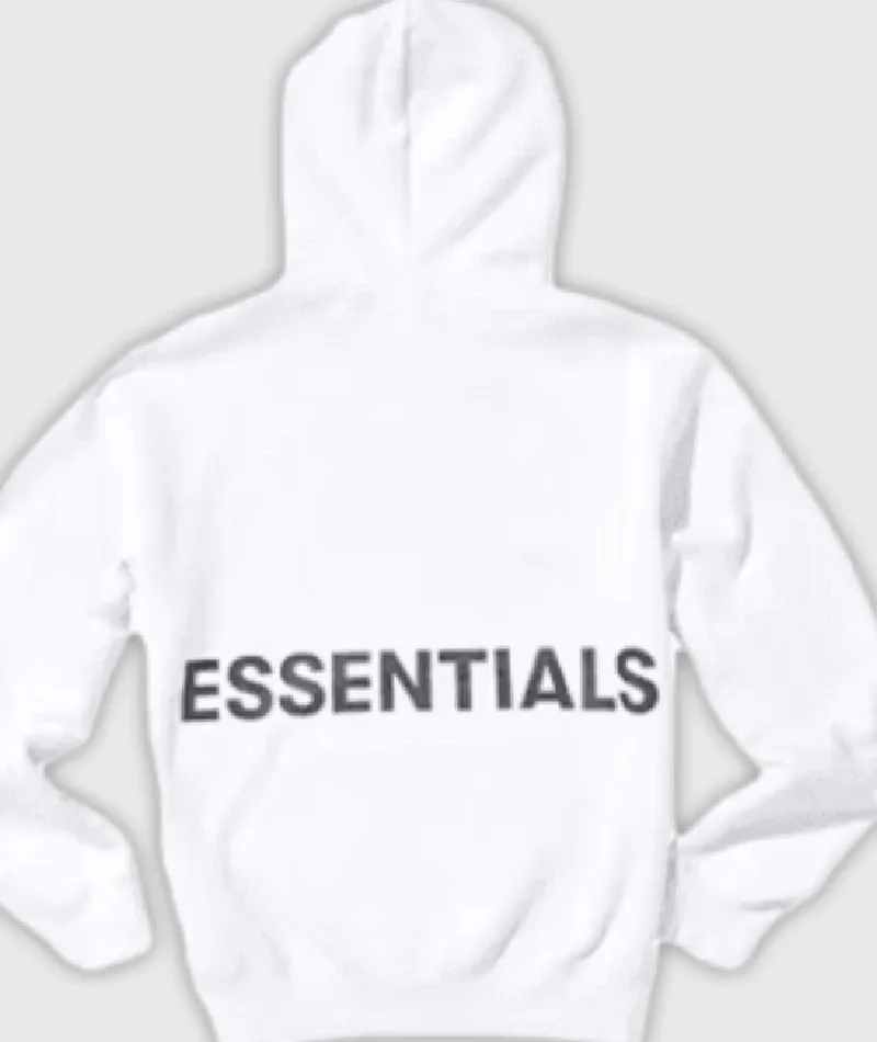 Graphic Pullover Hoodie White