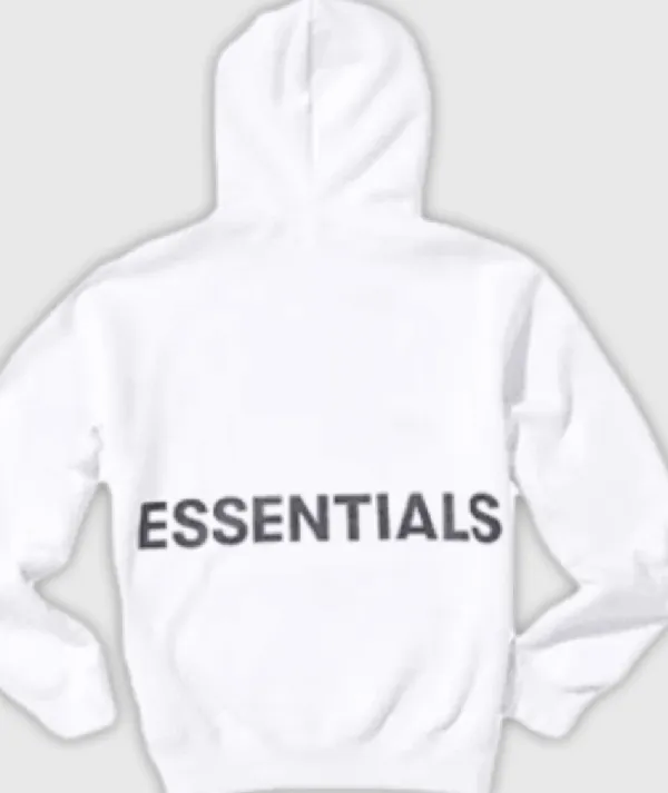 Graphic Pullover Hoodie White