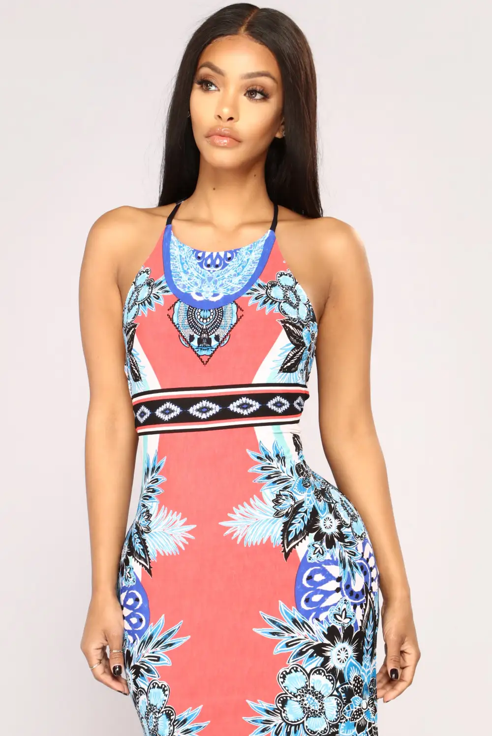Girl From Ipanema Maxi Dress - Coral