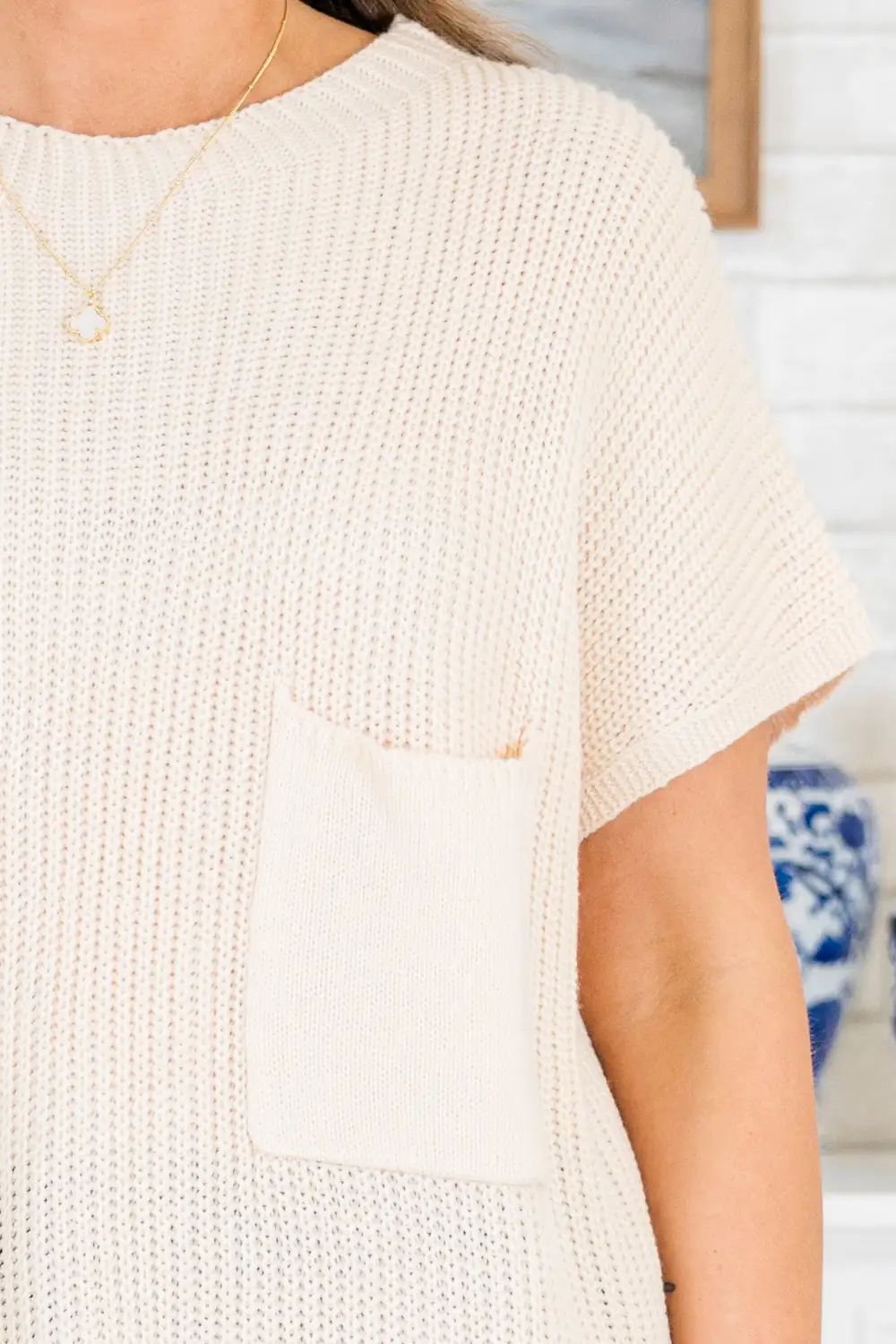 Imagine My World Sweater, Cream