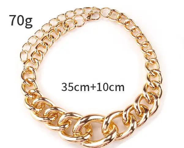 Thick Chain Simple Retro Sweater Necklace