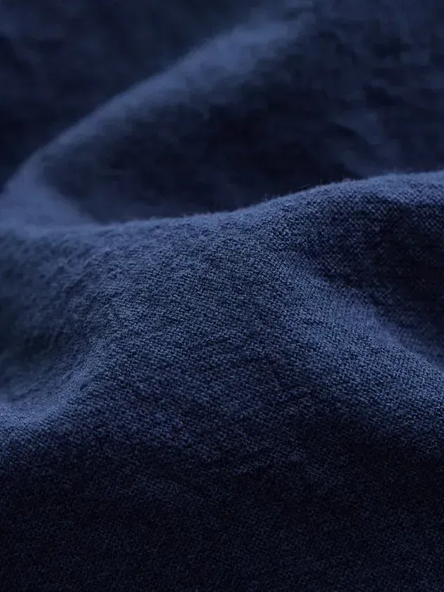 Solid Loosen Casual Cotton V Neck Top