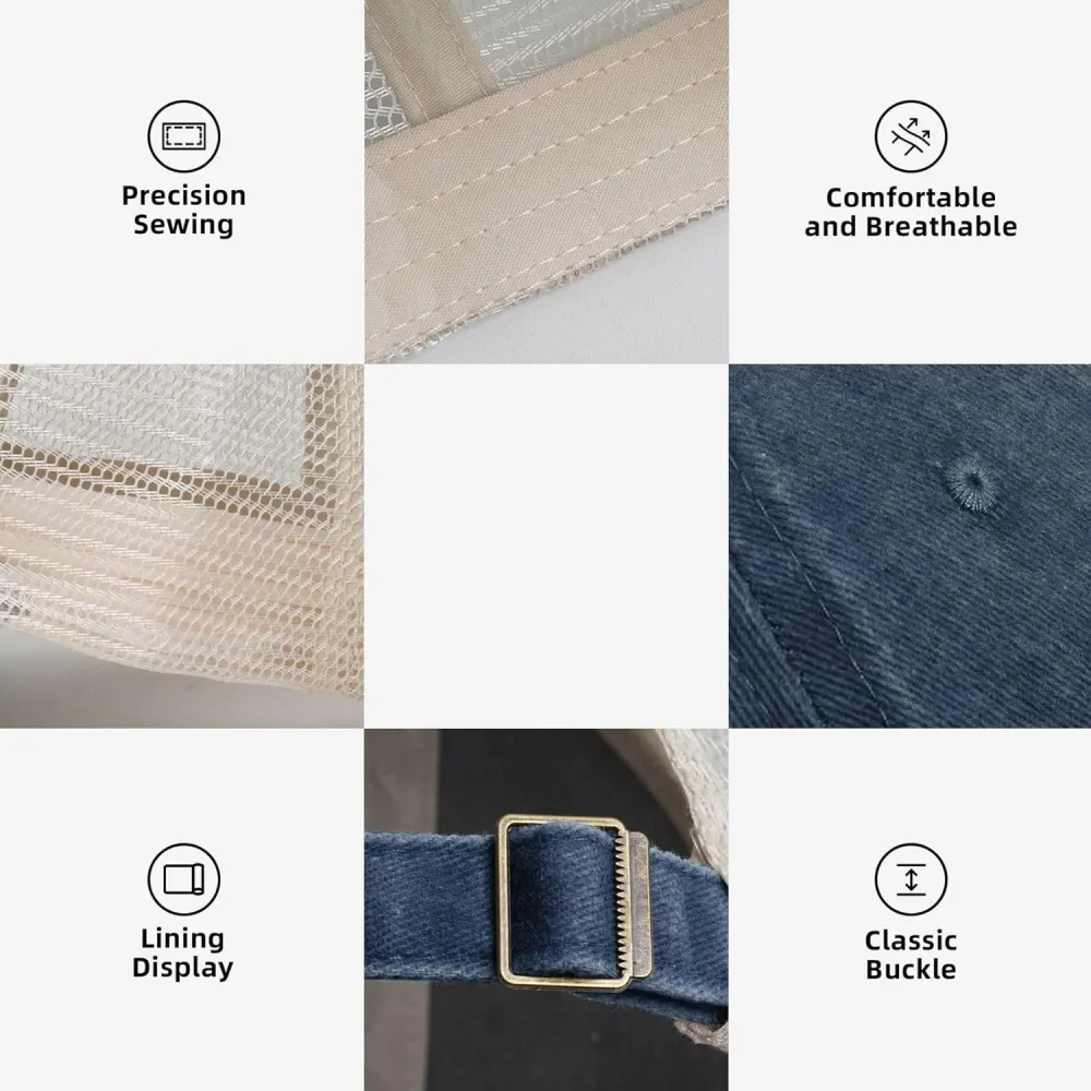 Canada is Not for Sale Hats Denim Mesh Cap