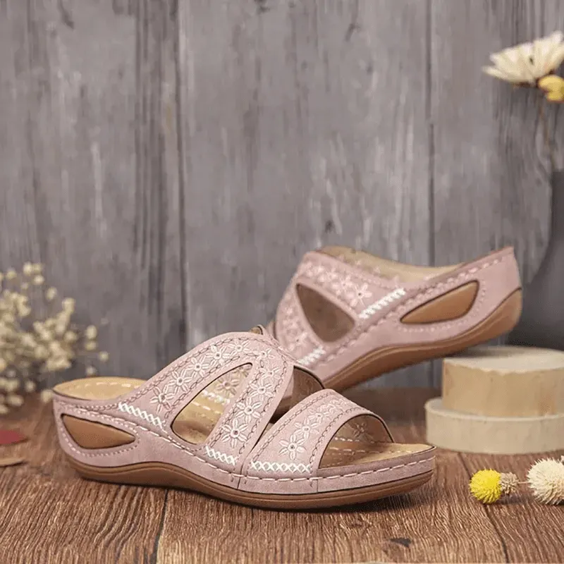 (Buy More and Save More💥)Premium Orthopedic Thick Platform Slipper Sandals