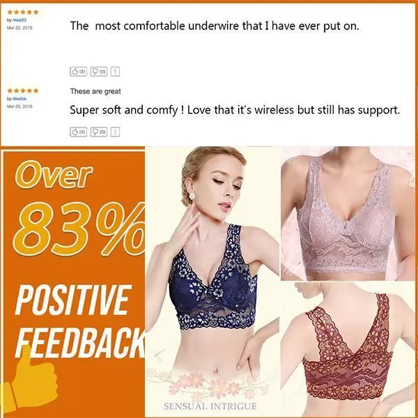 6-Color GAME-CHANGER Lace Bra
