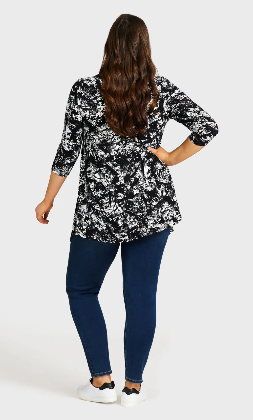 Evans Blue Mid Wash Tall Skinny Jeans