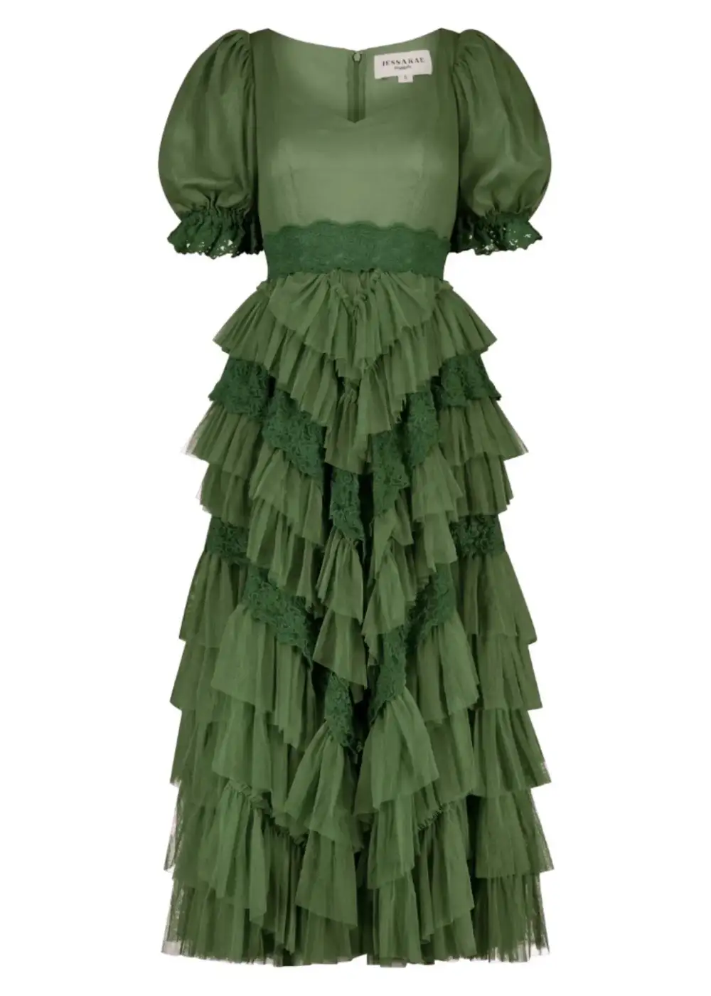 Thumbelina Dress Green