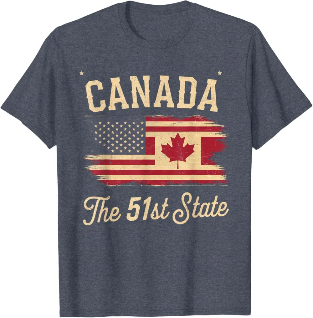 Canada the 51 State | Trump Canada U.S State funny T-Shirt
