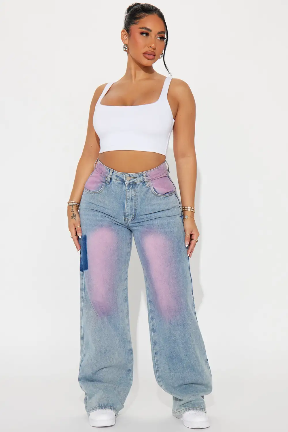 No Hard Feelings Straight Leg Jeans - Medium Wash