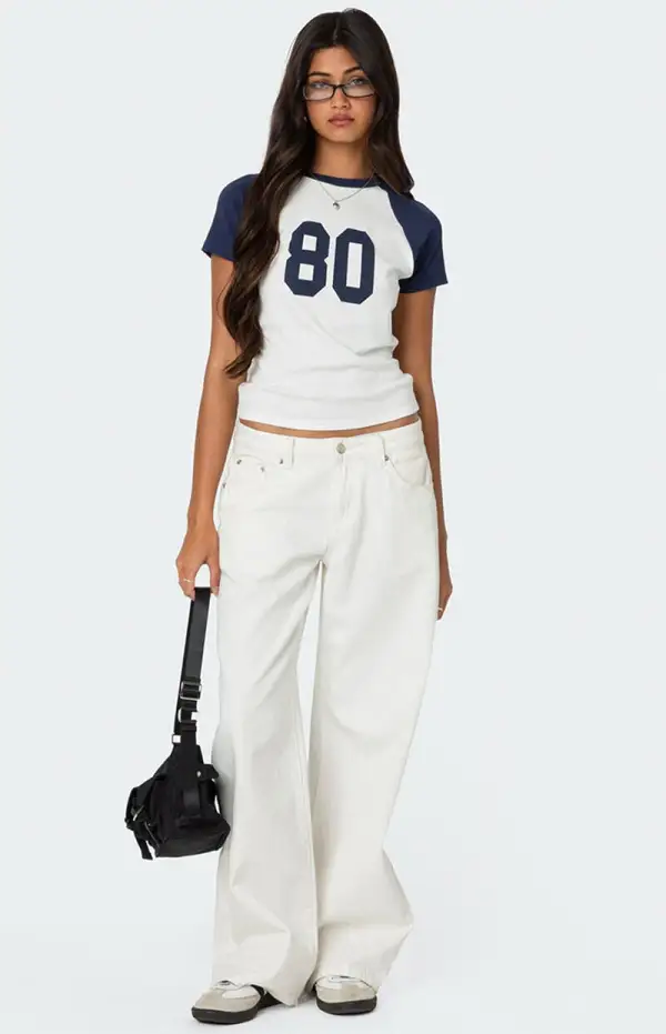 Edikted 80'S Raglan T-Shirt