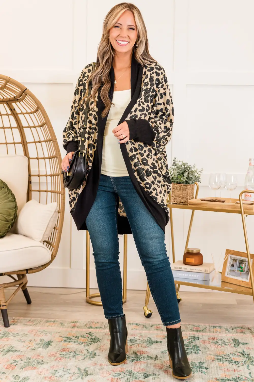 Don't Kiss And Tell Cardigan, Mocha