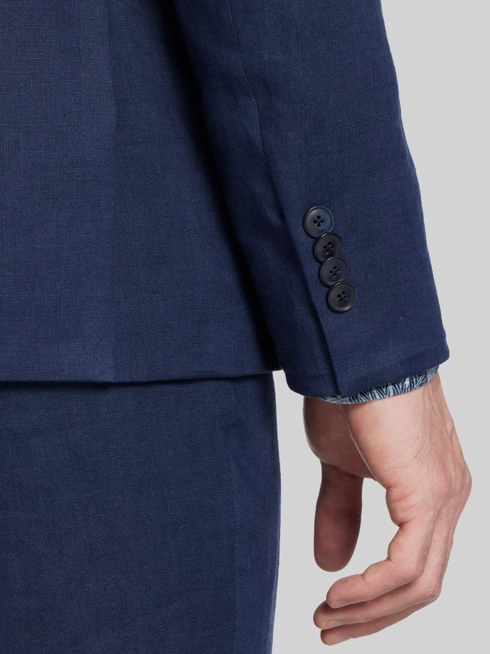 Tommy Hilfiger Modern Fit Linen Suit Jacket