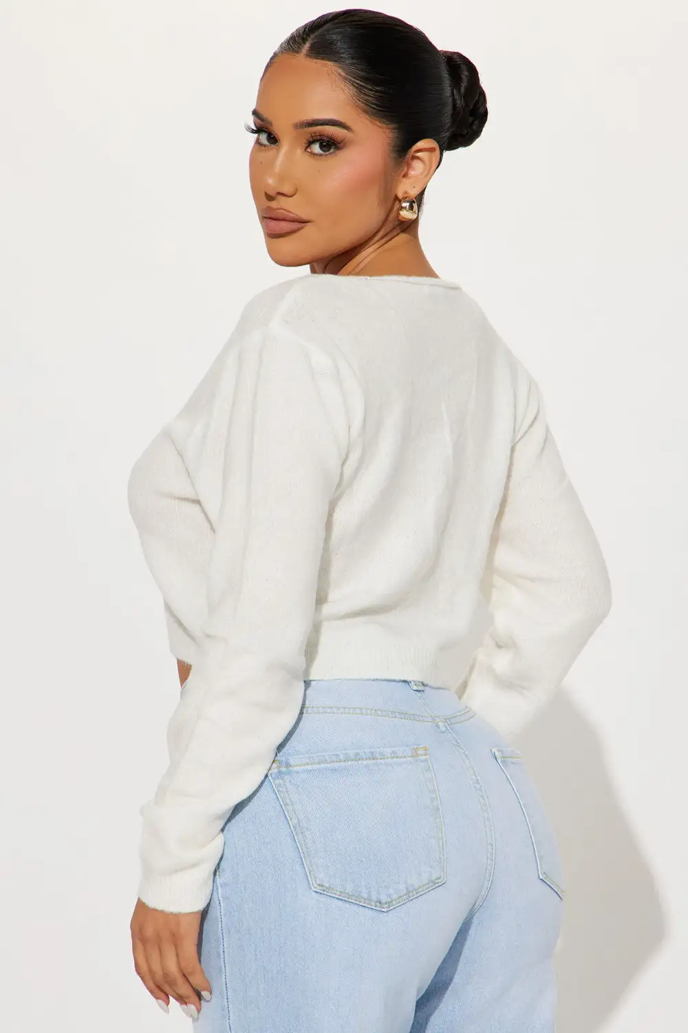 Albyn Cardigan Sweater - Off White