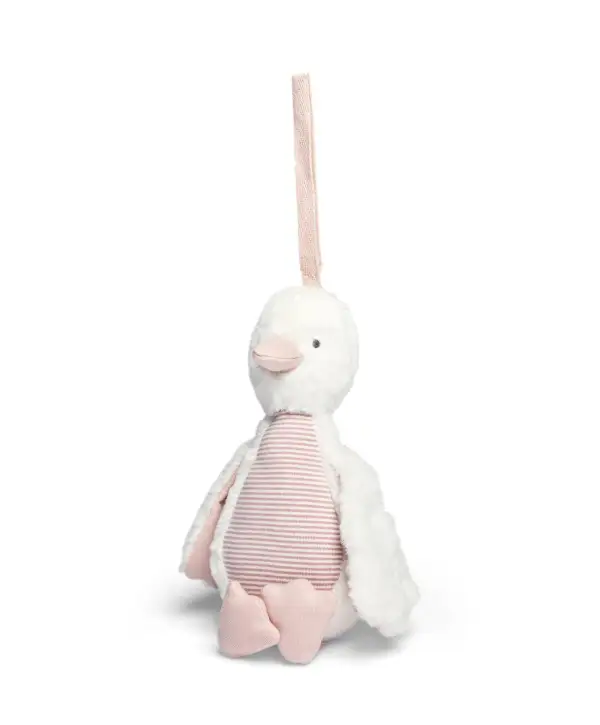 Welcome to the World Chime Duck Travel Toy - Pink