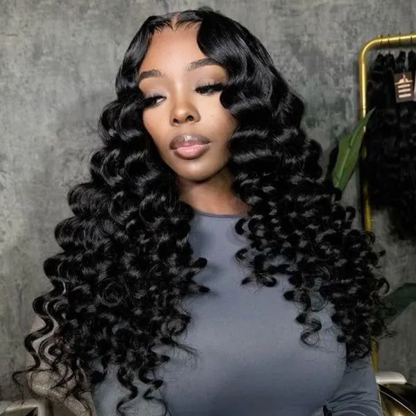 Sterly Bouncy Wand Curly Wig 7×6 / 13×6 Undetactable HD Lace Human Hair Wig