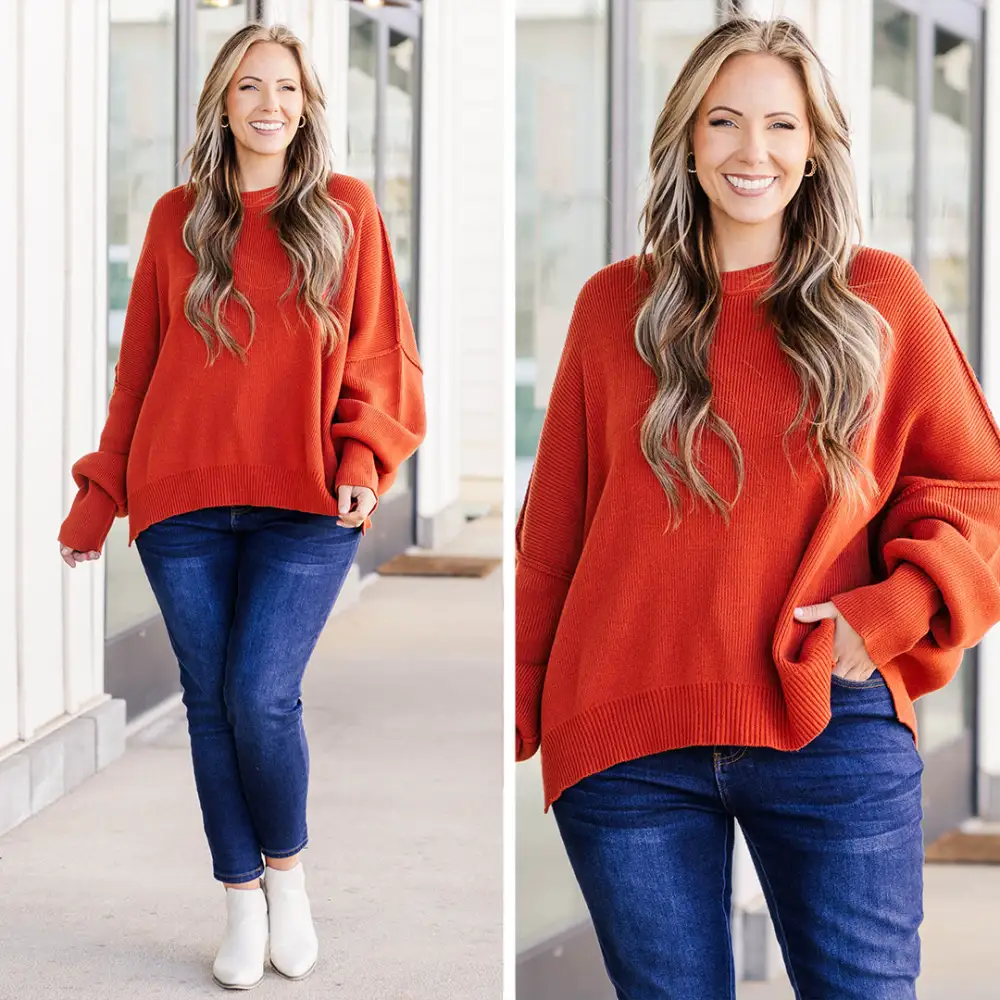 Magically Perfect Sweater, Clay