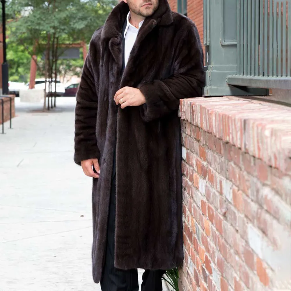 Plush Thermal Long Coat