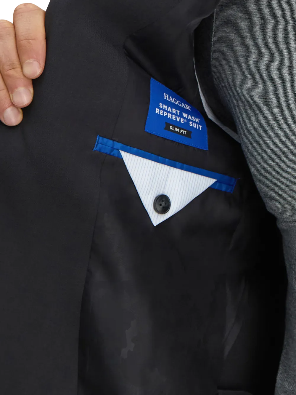 Haggar Smart Wash&reg; Repreve&reg; Slim Fit Suit Jacket