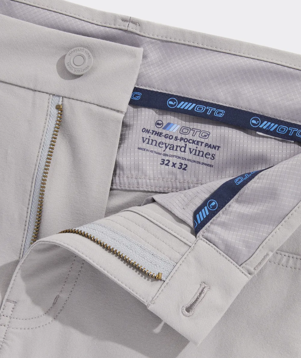 On-The-Go Canvas 5-Pocket Pants