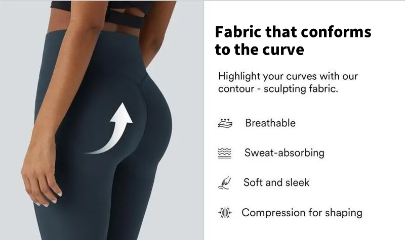 Leopard Print SoCinched High Waisted Tummy Control Yoga Leggings