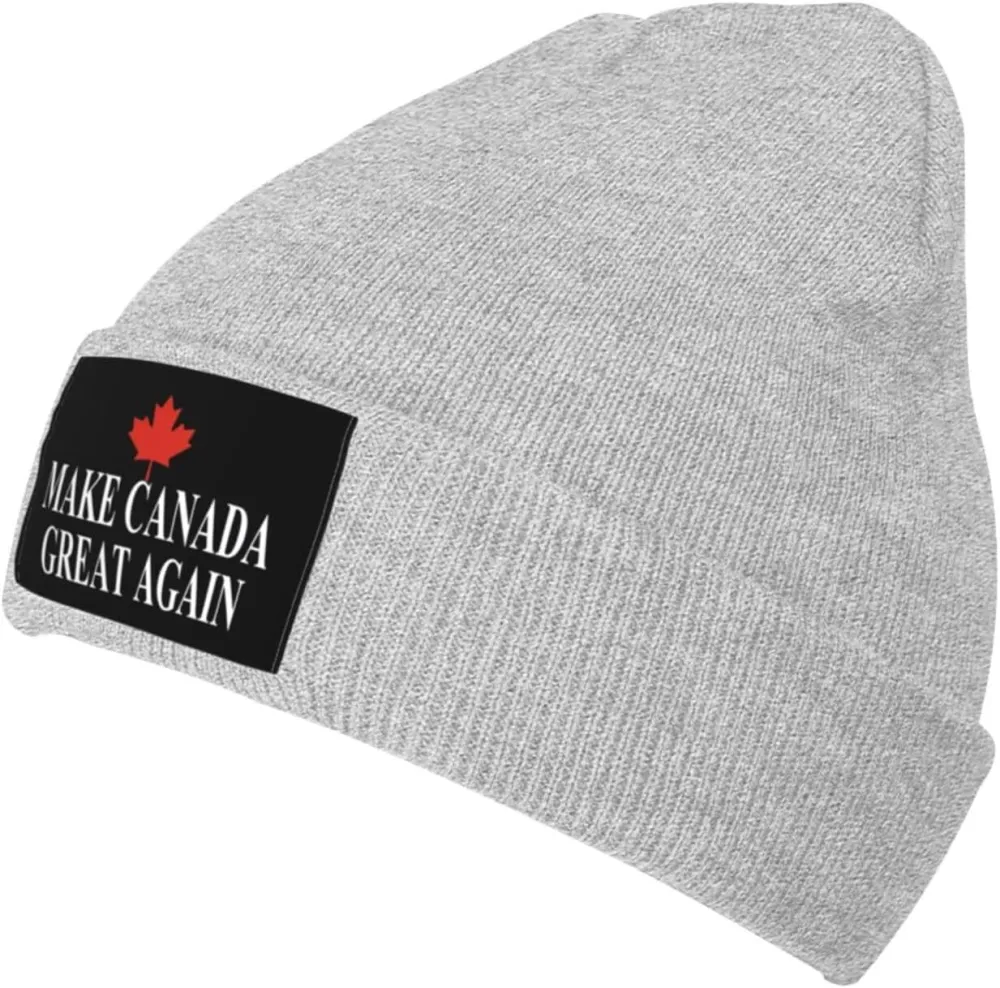 Make Canada Great Again Winter Beanie Knit Hats Unisex Thermal Hat