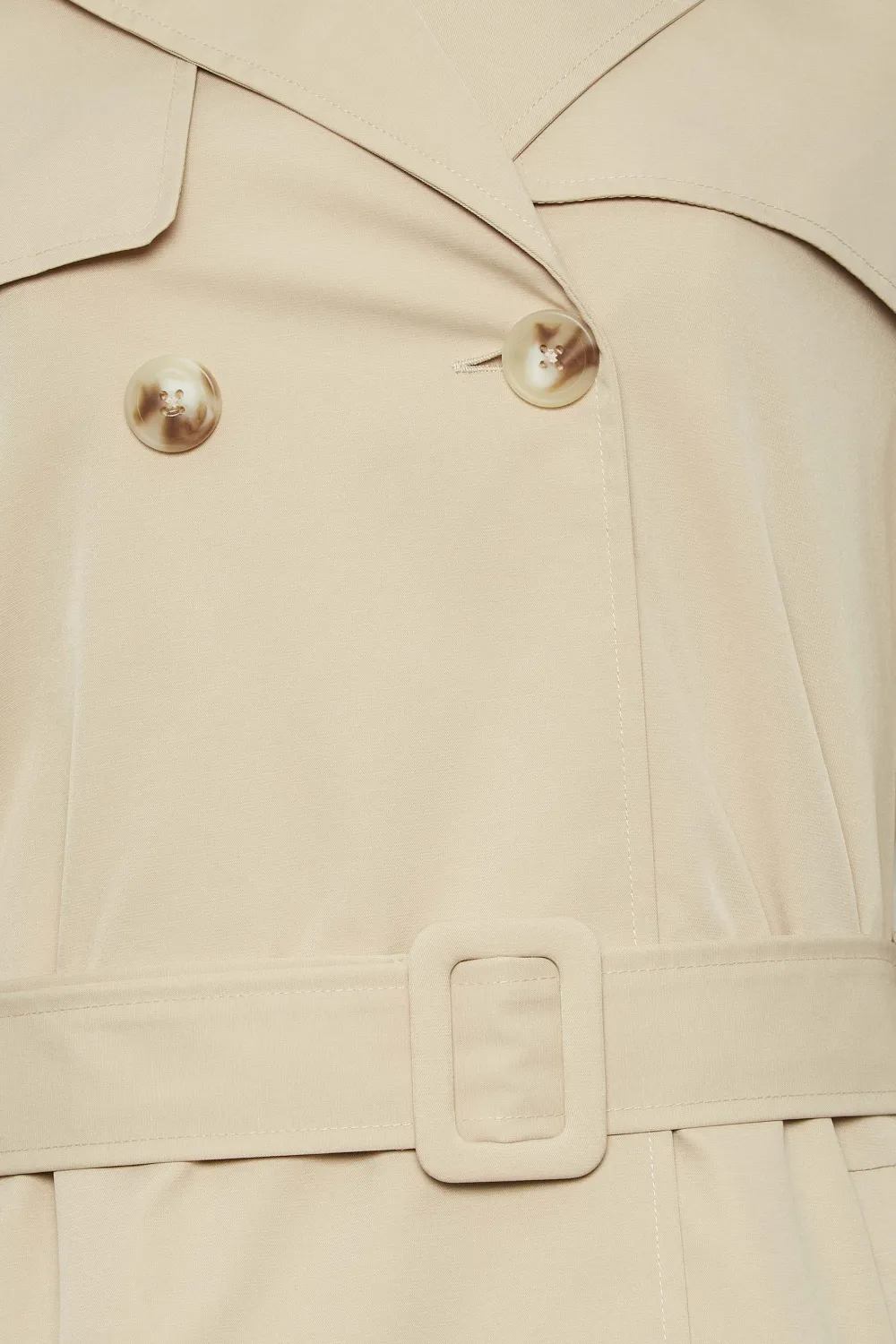 LTS Tall Beige Brown Trench Coat