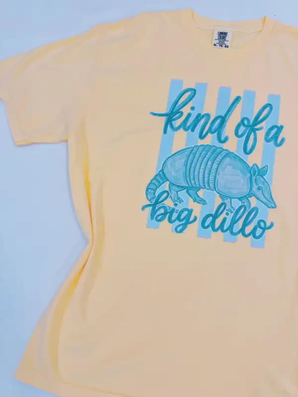 Playful Armadillo Graphic Tee
