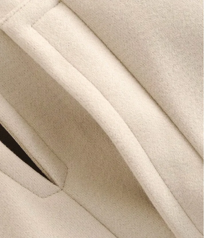 Casual Long Sleeve Solid Buttons Irregular Coat